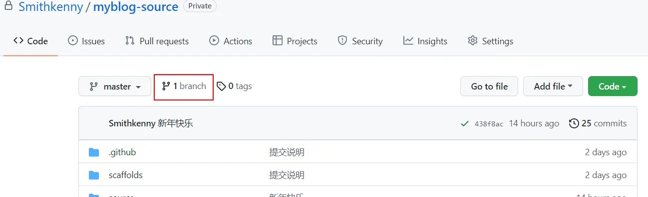 私有仓库默认名称更改1
