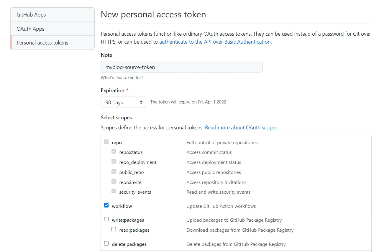 个人token1