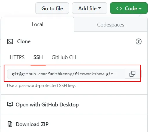ssh-repository